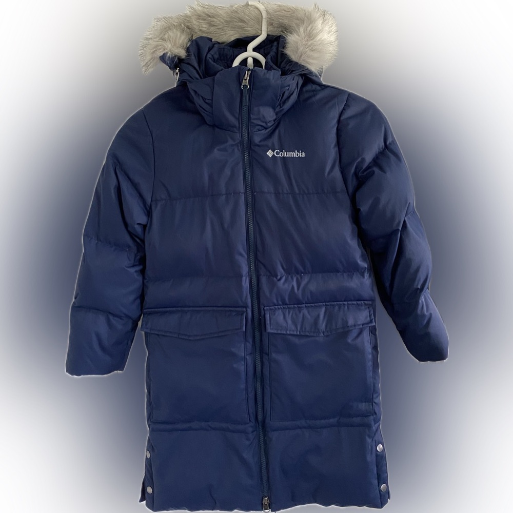 Columbia Omniheat Rockfall Mid Down Jacket - Size Small - EUC